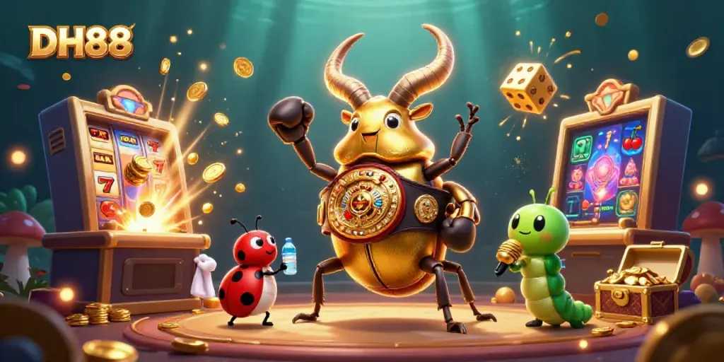 Join the excitement at DH88 Casino with vibrant characters and thrilling jackpot action.
