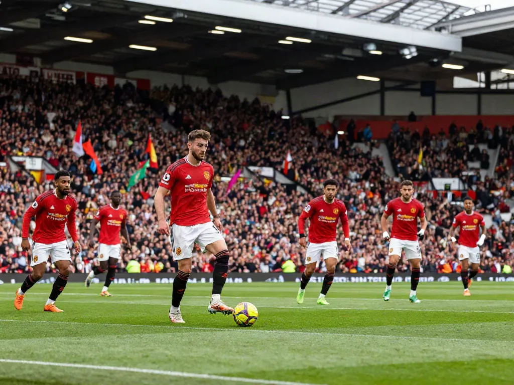 Exciting moment of the Manchester United vs Liverpool match highlighting the intense rivalry, showcasing football stats and passion.